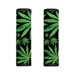 Watercolor Marijuana Leaf Pattern Print Handle Covers