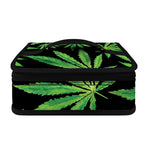 Watercolor Marijuana Leaf Pattern Print Small Lunch Bag