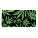 Watercolor Marijuana Leaf Pattern Print Towel