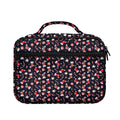 Watercolor Merry Christmas Pattern Print Briefcase Bible Bag