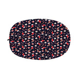 Watercolor Merry Christmas Pattern Print Car Side Mirror Covers