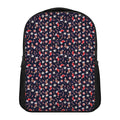 Watercolor Merry Christmas Pattern Print Casual Backpack