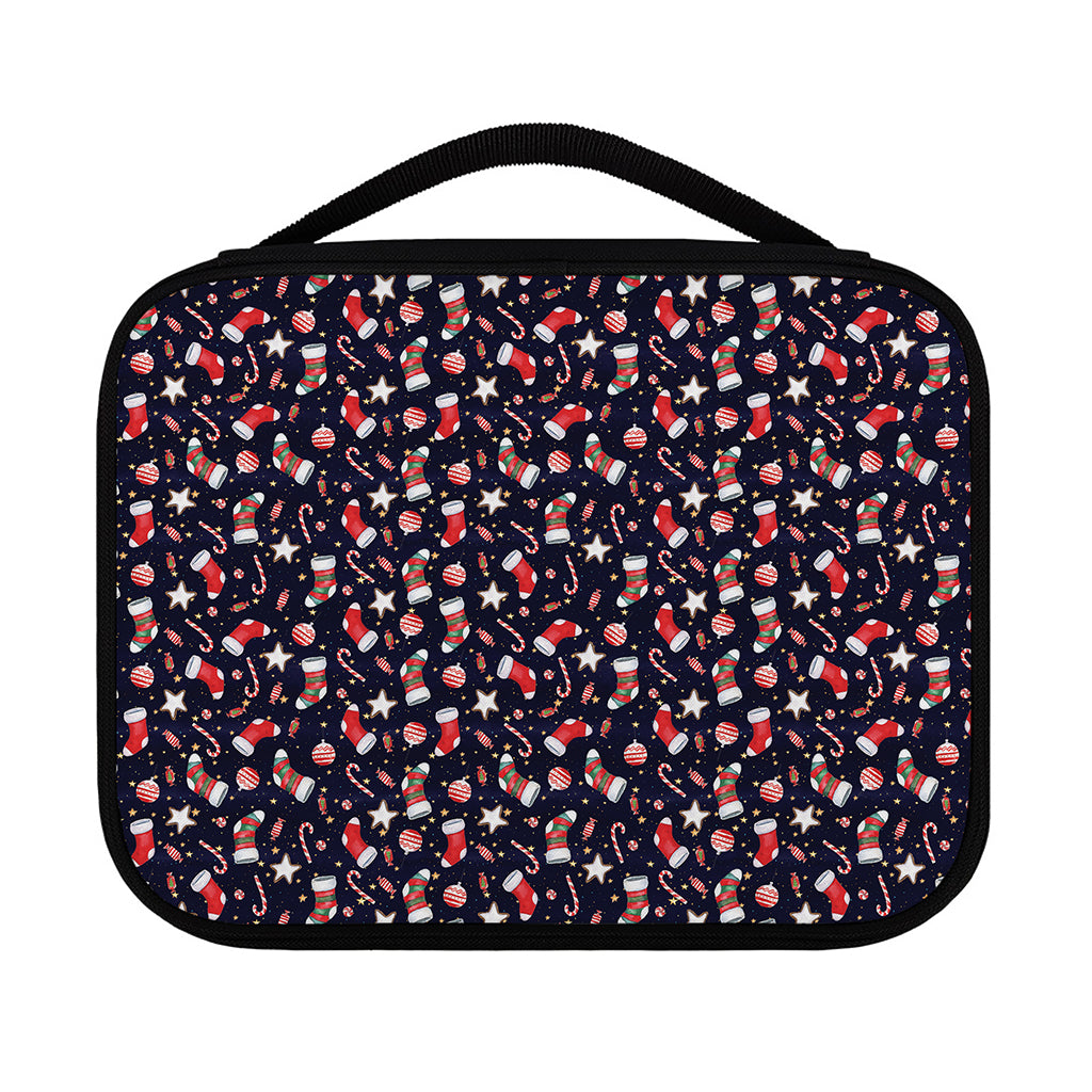 Watercolor Merry Christmas Pattern Print Classic Bible Case