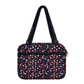 Watercolor Merry Christmas Pattern Print Double Strap Bible Bag