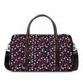 Watercolor Merry Christmas Pattern Print Duffel Bag