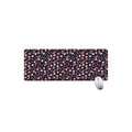 Watercolor Merry Christmas Pattern Print Extended Mouse Pad