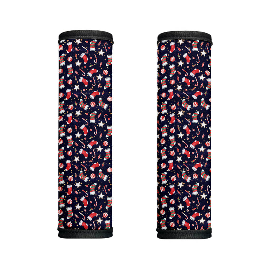 Watercolor Merry Christmas Pattern Print Handle Covers