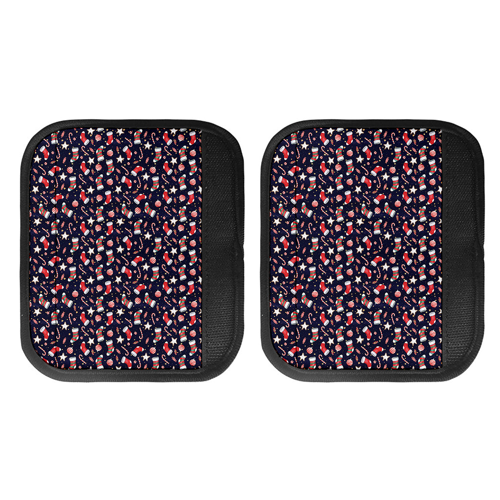 Watercolor Merry Christmas Pattern Print Handle Covers