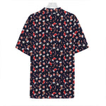Watercolor Merry Christmas Pattern Print Hawaiian Shirt