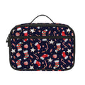 Watercolor Merry Christmas Pattern Print Portable Lunch Bag