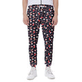 Watercolor Merry Christmas Pattern Print Joggers