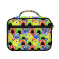 Watercolor Monster Pattern Print Briefcase Bible Bag