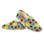 Watercolor Monster Pattern Print Casual Shoes