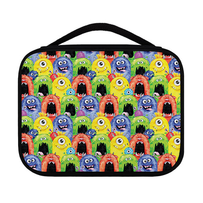 Watercolor Monster Pattern Print Classic Bible Case
