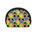 Watercolor Monster Pattern Print Coin Purse