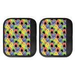 Watercolor Monster Pattern Print Handle Covers
