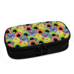 Watercolor Monster Pattern Print Insulin Cooler Travel Case