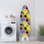 Watercolor Monster Pattern Print Ironing Board Cover