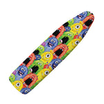 Watercolor Monster Pattern Print Ironing Board Cover