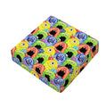 Watercolor Monster Pattern Print Outdoor Seat Cushion Cover