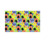 Watercolor Monster Pattern Print Polyester Flag