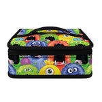 Watercolor Monster Pattern Print Small Lunch Bag