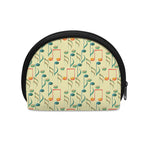 Watercolor Music Notes Pattern Print Coin Purse