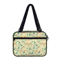 Watercolor Music Notes Pattern Print Double Strap Bible Bag