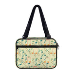Watercolor Music Notes Pattern Print Double Strap Bible Bag