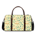 Watercolor Music Notes Pattern Print Duffel Bag