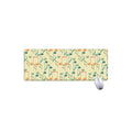 Watercolor Music Notes Pattern Print Extended Mouse Pad