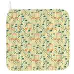 Watercolor Music Notes Pattern Print Hand Towel