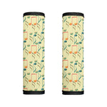 Watercolor Music Notes Pattern Print Handle Covers