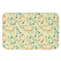 Watercolor Music Notes Pattern Print Indoor Door Mat