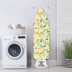 Watercolor Music Notes Pattern Print Ironing Board Cover