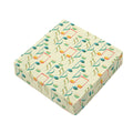 Watercolor Music Notes Pattern Print Outdoor Seat Cushion Cover
