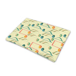 Watercolor Music Notes Pattern Print Pet Cooling Mat Cover
