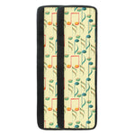 Watercolor Music Notes Pattern Print Refrigerator Handle Covers