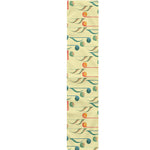 Watercolor Music Notes Pattern Print Table Runner