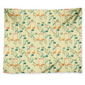 Watercolor Music Notes Pattern Print Tapestry