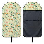 Watercolor Music Notes Pattern Print Waterproof Car Seat Cover
