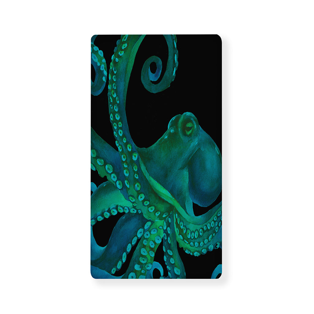 Watercolor Octopus Print Baby Crib Sheet