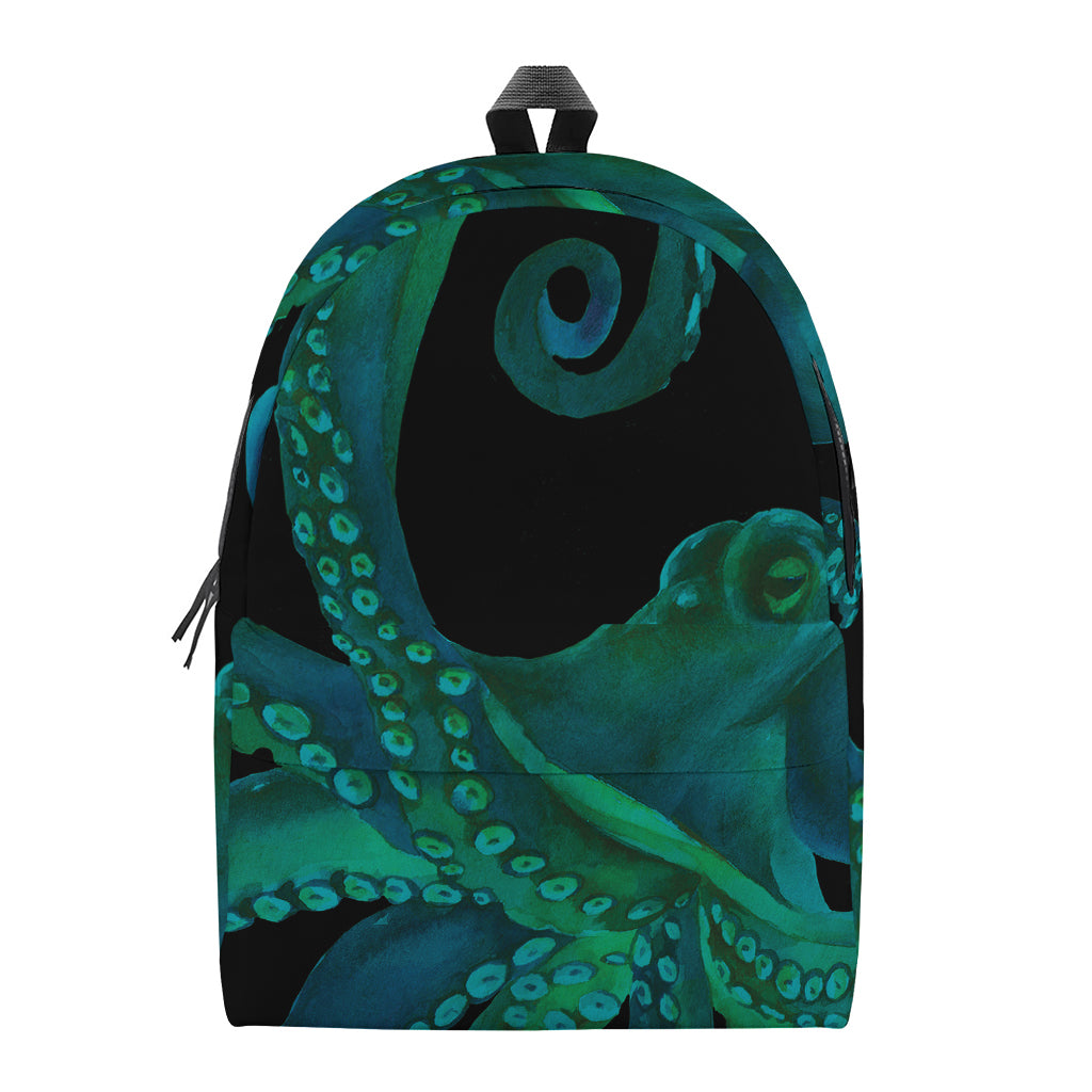 Watercolor Octopus Print Backpack