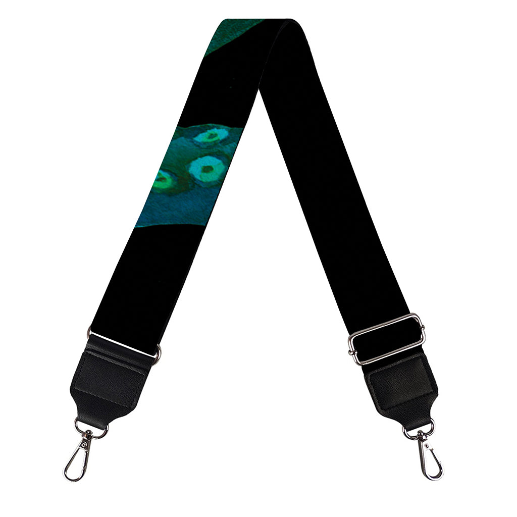 Watercolor Octopus Print Bag Strap
