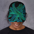Watercolor Octopus Print Baseball Cap
