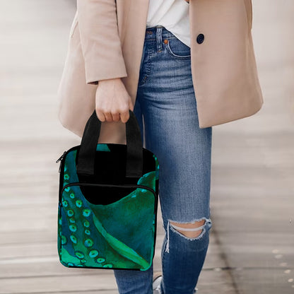 Watercolor Octopus Print Bible Tote Bag