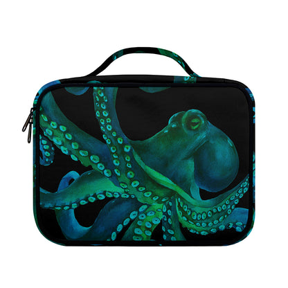 Watercolor Octopus Print Briefcase Bible Bag