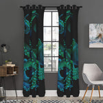 Watercolor Octopus Print Curtain