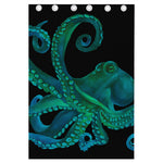 Watercolor Octopus Print Curtain