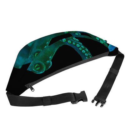 Watercolor Octopus Print Fanny Pack
